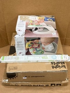 4 X BABY ITEMS TO INCLUDE MAMAS&PAPAS BABY SNUG 2 STAGE FLOOR SUPPORT: LOCATION - C12