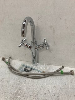 MONO BASIN MIXER TAP IN CHROME RRP £175: LOCATION - R3