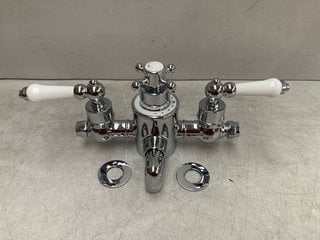 TRADITIONAL EXPOSED TRIPLE SHOWER VALVE RRP £475: LOCATION - R3