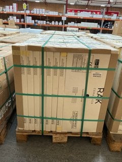 (COLLECTION ONLY) PALLET OF RAK INTERNAL/EXTERNAL GRADE (FREEZE THAW FROST RESISTANT PORCELAIN TILES) 750 X 370MM IN DARK GREY SURFACE APPROX 53M SQ IN TOTAL APPROX 1152KG IN WEIGHT RRP £4369 HEAVY I