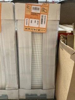 QUINN SINGLE COMPACT RADIATOR 1000 X 400MM RRP £159: LOCATION - D7 ISLAND