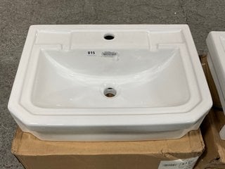 (COLLECTION ONLY) 570MM WIDE 1TH SEMI RECESSED BASIN RRP £230: LOCATION - D4