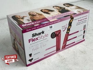 SHARK FLEXSTYLE LIMITED EDITION MALIBU PINK 5-IN-1 HAIR STYLER & DRYER(SEALED) - MODEL HD440BPUK - RRP £299: LOCATION - BOOTH