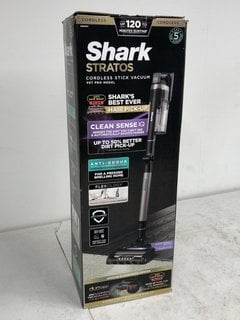 SHARK STRATOS ANTI HAIR WRAP PLUS PET PRO CORDLESS VACUUM CLEANER - MODEL IZ420UKT - RRP £449: LOCATION - BOOTH