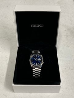 SEIKO 5 ANALOGUE AUTOMATIC SELF-WINDING MENS WATCH - MODEL SNXS77 - RRP £138: LOCATION - BOOTH