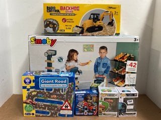 7 X KIDS TOYS TO INCLUDE SMOBY LARGE ELECTRONIC SUPERMARKET: LOCATION - WH10