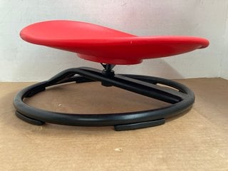 KIDS SWIVEL SENSORY TOY CHAIR IN RED - RRP £150: LOCATION - H14