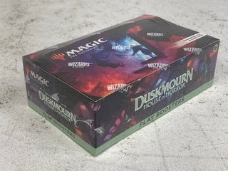 MAGIC THE GATHERING DUSK MOURN HOUSE OF HORROR PLAY BOOSTER BOX(SEALED) - RRP £207: LOCATION - BOOTH