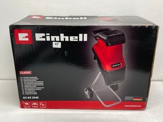 EINHELL CLASSIC GARDEN SHREDDER - MODEL GC-KS2540 - RRP £120: LOCATION - BOOTH