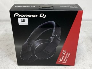 PIONEER DJ OVER EAR DJ HEADPHONES - MODEL HDJ-X5 - RRP £100: LOCATION - BOOTH