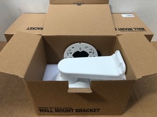 3 X POWERFUL; SURVEILLANCE SOLUTION SMALL WALL MOUNT BRACKET IN WHITE - MODEL: CP-WM-1-V2: LOCATION - G2