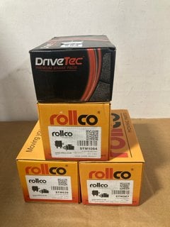 3 X ROLLCO STARTER MOTORS TO INCLUDE DRIVE TEC VOLKSWAGEN BRAKE PADS: LOCATION - G6