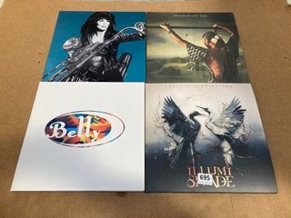 4 X ASSORTED VINYL'S TO INCLUDE CHER FOREVER VOLUME 1 & 2 VINYL: LOCATION - G13