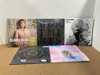 5 X ASSORTED VINYL'S TO INCLUDE TAYLOR SWIFT LOVERS VINYL: LOCATION - G13