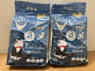 2 X 10 LITRE VAN-CAT SUPER PREMIUM CAT LITTERS: LOCATION - F2