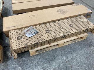 PALLET OF ASSORTED INCOMPLETE ITEMS TO INCLUDE VIDA DESIGN VANTING KING OTTOMAN PARTS: LOCATION - B4 (KERBSIDE PALLET DELIVERY)