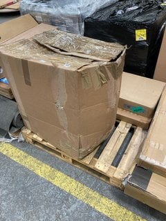 PALLET OF ASSORTED ITEMS TO INCLUDE CHEST OF DRAWER PARTS: LOCATION - B6 (KERBSIDE PALLET DELIVERY)