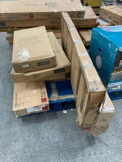 PALLET OF ASSORTED ITEMS TO INCLUDE RIANO 6 DRAWER CHEST: LOCATION - A5