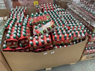 PALLET OF ASSORTED DRINKS TO INCLUDE ROBINSONS FRUIT SHOOTS SUMMER FRUITS FLAVOUR (B.B DATE 10.2024): LOCATION - B2 (KERBSIDE PALLET DELIVERY)