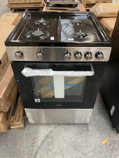 ELECTRIQ DUAL FUEL 60CM COOKER IN STAINLESS STEEL: LOCATION - B3