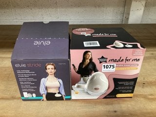 TOMMEE TIPPEE MADE FOR ME WEARABLE BREAST PUMP TO INCLUDE ELVIE STRIDE BREAST PUMP: LOCATION - AR6