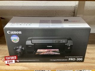 CANON IMAGEPROGRAF PRO-300 PROFESSIONAL PHOTOGRAPHIC PRINTER - £699: LOCATION - AR7