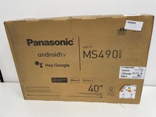 PANASONIC LED MS490 SERIES 40" TV: MODEL NO TX-40MS490B. (SEALED UNIT). [JPTM125740]