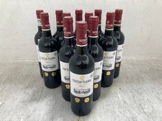 12 X BOTTLES OF CHÂTEAU PLAGNAC CRU BOURGEOIS MÉDOC 2021 75CL ALC 13% (WE OPERATE A CHALLENGE 25 POLICY. 18+ ID MAY BE REQUIRED UPON COLLECTION/DELIVERY, E.G. A VALID PASSPORT OR PHOTO DRIVING LICENC