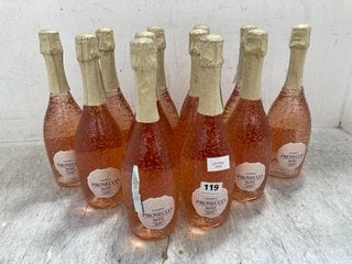 12 X BOTTLES OF FLAUREO PROSECCO ROSE 2022 75CL ALC 11% (WE OPERATE A CHALLENGE 25 POLICY. 18+ ID MAY BE REQUIRED UPON COLLECTION/DELIVERY, E.G. A VALID PASSPORT OR PHOTO DRIVING LICENCE.): LOCATION