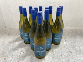 12 X BOTTLES OF CARMEN PREMIER 1850 RESERVA 2022 FUME BLANC 75CL ALC 12.5% (WE OPERATE A CHALLENGE 25 POLICY. 18+ ID MAY BE REQUIRED UPON COLLECTION/DELIVERY, E.G. A VALID PASSPORT OR PHOTO DRIVING L