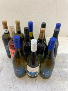 12 X ASSORTED ALCOHOLIC DRINKS TO INCLUDE TERRE SICILIANE VIOGNIER 75CL ALC 12.5% (WE OPERATE A CHALLENGE 25 POLICY. 18+ ID MAY BE REQUIRED UPON COLLECTION/DELIVERY, E.G. A VALID PASSPORT OR PHOTO DR