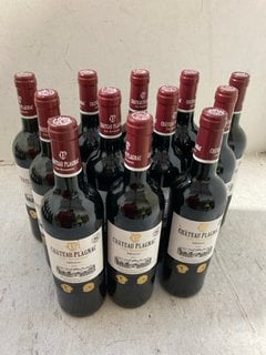 12 X BOTTLES OF CHÂTEAU PLAGNAC CRU BOURGEOIS MÉDOC RED WINE 75CL ALC 13% (WE OPERATE A CHALLENGE 25 POLICY. 18+ ID MAY BE REQUIRED UPON COLLECTION/DELIVERY, E.G. A VALID PASSPORT OR PHOTO DRIVING LI