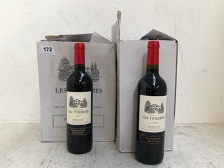 12 X BOTTLES OF CHÂTEAU LES TUILERIES BORDEAUX 75CL ALC 13% (WE OPERATE A CHALLENGE 25 POLICY. 18+ ID MAY BE REQUIRED UPON COLLECTION/DELIVERY, E.G. A VALID PASSPORT OR PHOTO DRIVING LICENCE.): LOCAT