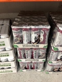 (COLLECTION ONLY) 3 X CASES OF HOBGOBLIN 24 X PINT CANS OF RUBY BEER 568ML ALC 4.5% UBD 31ST AUG 2025 (WE OPERATE A CHALLENGE 25 POLICY. 18+ ID MAY BE REQUIRED UPON COLLECTION/DELIVERY, E.G. A VALID