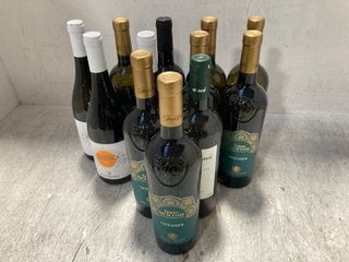 12 X ASSORTED BOTTLES OF WINE TO INCLUDE CHÂTEAU DROLOU CORBIERES 2022 RED WINE 75CL 13.5% ALC VOL (WE OPERATE A CHALLENGE 25 POLICY. 18+ ID MAY BE REQUIRED UPON COLLECTION/DELIVERY, E.G. A VALID PAS