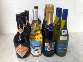 12 X ASSORTED BOTTLES OF WINE TO INCLUDE CARMEN PREMIER RESERVA FUME BLANC 2022 WHITE WINE 75CL 12.5% ALC VOL (WE OPERATE A CHALLENGE 25 POLICY. 18+ ID MAY BE REQUIRED UPON COLLECTION/DELIVERY, E.G.