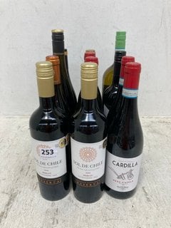 (COLLECTION ONLY) 12 X ASSORTED BOTTLES OF WINE TO INCLUDE PINOT GRIGIO DELLE VENEZIE DOC WHITE WINE 150CL 12% ALC VOL (WE OPERATE A CHALLENGE 25 POLICY. 18+ ID MAY BE REQUIRED UPON COLLECTION/DELIVE