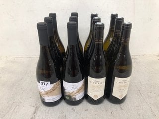 12 X ASSORTED BOTTLES OF WINE TO INCLUDE FALDE INSOLIA CARRICANTE 2022 WHITE WINE 75CL 12.5% ALC VOL (WE OPERATE A CHALLENGE 25 POLICY. 18+ ID MAY BE REQUIRED UPON COLLECTION/DELIVERY, E.G. A VALID P