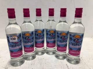 6 X TROPICA COCONUT LIQUEUR REFINED WITH CARIBBEAN RUM 70CL 21% ALC VOL (WE OPERATE A CHALLENGE 25 POLICY. 18+ ID MAY BE REQUIRED UPON COLLECTION/DELIVERY, E.G. A VALID PASSPORT OR PHOTO DRIVING LICE