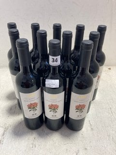 12 X BOTTLES OF RED WINE LAUS BARRICA 2021 75CL ALC 14% (WE OPERATE A CHALLENGE 25 POLICY. 18+ ID MAY BE REQUIRED UPON COLLECTION/DELIVERY, E.G. A VALID PASSPORT OR PHOTO DRIVING LICENCE.): LOCATION