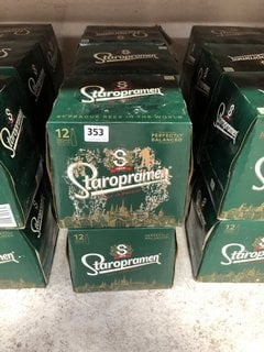 (COLLECTION ONLY) 6 X PACKS OF 12 BOTTLES OF STAROPRAMEN BEER - EACH BOTTLE 330ML 5% ALC VOL - BBE 31 JUL 2024 (WE OPERATE A CHALLENGE 25 POLICY. 18+ ID MAY BE REQUIRED UPON COLLECTION/DELIVERY, E.G.