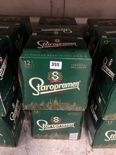 (COLLECTION ONLY) 6 X PACKS OF 12 BOTTLES OF STAROPRAMEN BEER - EACH BOTTLE 330ML 5% ALC VOL - BBE 31 JUL 2024 (WE OPERATE A CHALLENGE 25 POLICY. 18+ ID MAY BE REQUIRED UPON COLLECTION/DELIVERY, E.G.