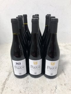 12 X CHÂTEAU DE POUZOLS 2021 MINERVOIS RED WINE 75CL 14% ALC VOL (WE OPERATE A CHALLENGE 25 POLICY. 18+ ID MAY BE REQUIRED UPON COLLECTION/DELIVERY, E.G. A VALID PASSPORT OR PHOTO DRIVING LICENCE.):