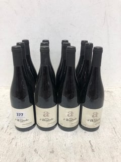 12 X BOTTLES OF MAS D'ANGLADE MONTPEYROUX RED WINE 75CL 13.5% ALC VOL (WE OPERATE A CHALLENGE 25 POLICY. 18+ ID MAY BE REQUIRED UPON COLLECTION/DELIVERY, E.G. A VALID PASSPORT OR PHOTO DRIVING LICENC