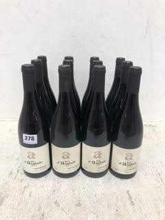 12 X BOTTLES OF MAS D'ANGLADE MONTPEYROUX RED WINE 75CL 13.5% ALC VOL (WE OPERATE A CHALLENGE 25 POLICY. 18+ ID MAY BE REQUIRED UPON COLLECTION/DELIVERY, E.G. A VALID PASSPORT OR PHOTO DRIVING LICENC