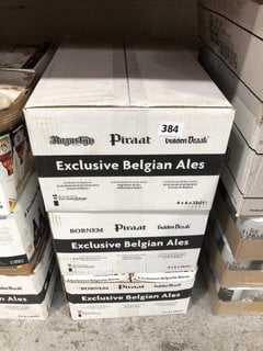 (COLLECTION ONLY) QTY OF PIRAAT EXCLUSIVE BELGIAN ALES GIFT PACKS, ALES TO INCLUDE GOLDEN DRAAK 9000 QUADRUPLE AMBER ALE 330ML 10.5% ALC VOL (WE OPERATE A CHALLENGE 25 POLICY. 18+ ID MAY BE REQUIRED