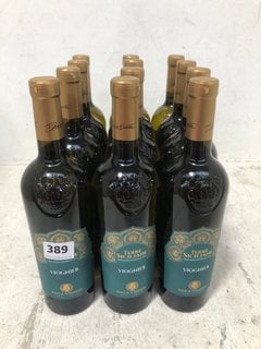 12 X BOTTLES OF TERRE SICILIANE VIOGNIER WHITE WINE 75CL 12.5% ALC VOL (WE OPERATE A CHALLENGE 25 POLICY. 18+ ID MAY BE REQUIRED UPON COLLECTION/DELIVERY, E.G. A VALID PASSPORT OR PHOTO DRIVING LICEN