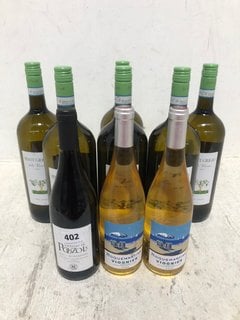 (COLLECTION ONLY) 12 X ASSORTED BOTTLES OF WINE TO INCLUDE PINOT GRIGIO DELLE VENEZIE DOC 2022 ITALIA WHITE WINE 150CL 12% ALC VOL (WE OPERATE A CHALLENGE 25 POLICY. 18+ ID MAY BE REQUIRED UPON COLLE