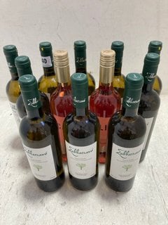 12 X ASSORTED BOTTLES OF WINE TO INCLUDE SAVATIANO PGI DRY WHITE WINE 75CL ALC 12% (WE OPERATE A CHALLENGE 25 POLICY. 18+ ID MAY BE REQUIRED UPON COLLECTION/DELIVERY, E.G. A VALID PASSPORT OR PHOTO D