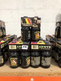 (COLLECTION ONLY) QTY OF LEUTE BOKBIER BELGIAN BEER - EACH BOTTLE 33CL 7.5% ALC VOL - BBE 11/09/25 (WE OPERATE A CHALLENGE 25 POLICY. 18+ ID MAY BE REQUIRED UPON COLLECTION/DELIVERY, E.G. A VALID PAS